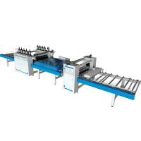 paper/pvc sticking machine with dust cleaner woodworking machinery